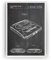 Mega Drive 2 1994 Patent Poster - Jahrgang Drucke Drucken Bild Kunst Geschenke Zum Männer Frau Entwurf Dekor Vintage Art Gifts For Men Women Blueprint Decor - Rahmen Nicht Enthalten
