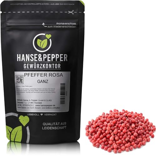 250g Pfeffer Rosa Vegan Rosa Beeren ganz in Spitzenqualität - Gourmet Serie