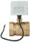 AC 220V elektrisches Kugelhahn, DN50 2 Zoll 2-Wege 3-Draht Messing motorisiertes Kugelhahn