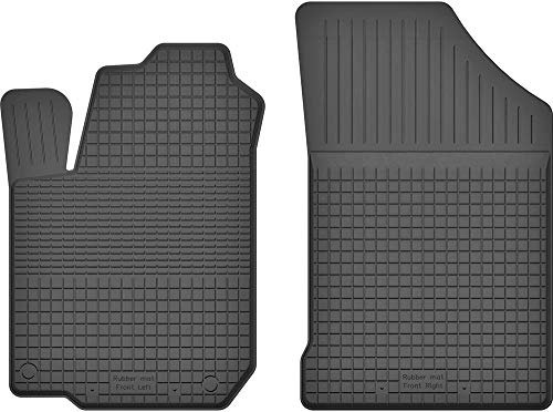 Fußmatten Vorne 2er Set für Dacia Logan 1 / MCV 1 2004-2013 Gummi Gumimatten