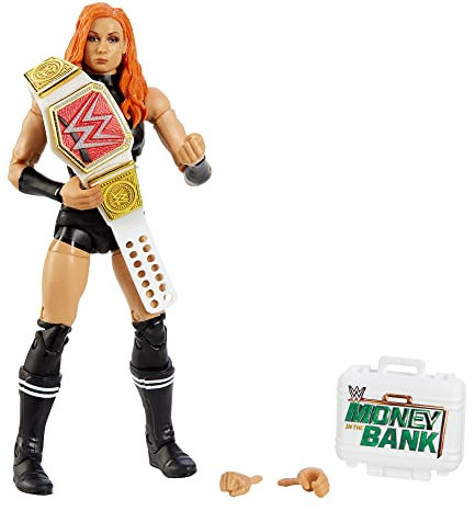 WWE GVB78 - Becky Lynch Elite Collection Action-Figur, ca. 15 cm groß, beweglich, zum Sammeln, Geschenk für WWE-Fans, ab 8 Jahren