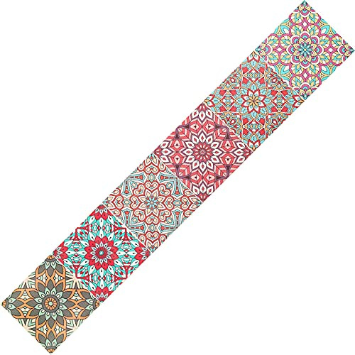 Tapetenbordüre selbstklebend Mode marokkanisches Rot PVC Sockelleiste Dekorative Bordüre Selbstklebende Home Bordüre Küche Tapetenbordüre selbstklebend für Badezimmer Wohnzimmer 10X300CM