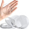 Strongest Home Türklinkenstopper für die Wand, 8cm, 4er Set aus klarem Gummi, runder Wandschutz, Leiser Wandschutz für Türklinke, Sicherheitstür, Stoßfänger, Selbstklebend