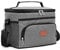 Cooler Bag 15L 24 Cans Large Insulated Picnic Bag Lunch Box, Waterproof Leak Resistant Cooling Bag with Hard Liner, Portable Soft Cooler Box Lunch Bag for Camping, BBQ, Shopping, Hiking, Beach
