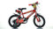 Dino Bikes – 14 Zoll Kinderfahrrad Cars – Jungen Fahrrad mit abnehmbaren Stützrädern ab 3 Jahren – Kinderrad mit Frontschild & Trinkflasche inkl. Halterung – verstellbare Sattel- & Lenkerhöhe (Rot)