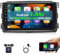 [2+64GB] Autoradio Android per Mercedes Benz Smart Fortwo 2005-2010, Radio Touchscreen HD da 9 pollici, Wireless Carplay e Android Auto/WiFi/GPS/SWC + telecamera di backup AHD