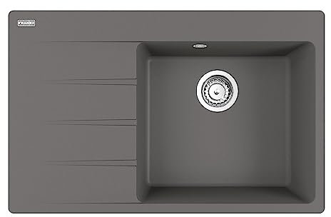 Franke Centro CNG 611-78A Steingrau - 114.0627.674 Granitspüle Exzenterbetätigung