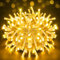 Ollny Fairy Lights Battery Operated, 10m 100 LEDs Bright Battery Powered String Lights, Warm White Outside Christmas Lights Waterproof with 8 Modes/Timer for Indoor Outdoor Bedroom Garden Decorations