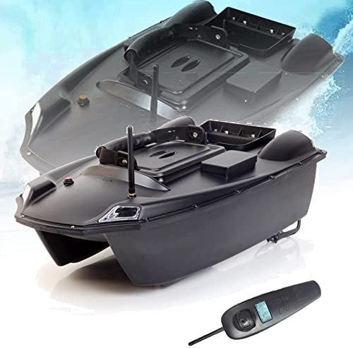 Three Warehouse Bait Boat 500M RC Fishing Bait Boat, Dual Motor Fishing Boat with 10400mah Battery, GPS Positioning Automatic Return, Remote Control