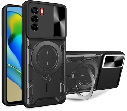betterfon Handyhülle für ZTE Blade V10 Vita | Stoßfest & Kratzfest | Mit Kameraschutz, Anti-Fingerabdruck & robustem Panzerschutz-Design | Schwarz