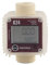 Digital LCD Display Flow Meter 1pc K24 Digital Oil Fuel Meter, Gauge Meter For Chemicals Liquid Water Ultrasonic Hot In Industrial Commercial for Measure Diesel Kerosene Gasoline(Red Vertical)