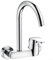 Rubinetto dell'acqua del lavandino, Rubinetti in ottone cromato, da parete, per acqua fredda e calda, rubinetto miscelatore per lavabo, lavatoio, cucina, bagno