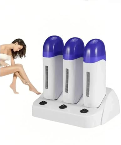 Chauffe Cire. Kit D'Épilation, Cire Chauffante Pour L'Épilation Fabriqué En Abs Fenêtre Transparente Compact Et Portable Chauffe Cire Epilation Professionnelle