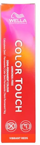 Wella Color Touch Vibrant Reds 7/43 Rubio Medio Cobrizo Dorado 60ml - coloración semipermanente sin amoniaco