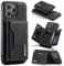Kainevy Detachable Wallet Phone Case for iPhone 15 Pro Max Case Leather with Stand Credit Card Holder for Men Women, Slim Magnetic Retro Luxury Shockproof Cover for Apple iPhone 15 Pro Max (Black)