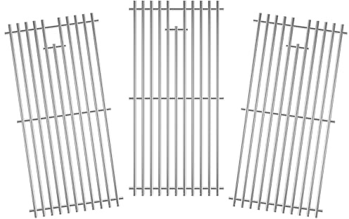 Grillroste für Charbroil Advantage 4 Brenner 463343015 463344015 463344116 463240015 Gas2coal 463340516, Ersatzteile für CharBroil G460-0500-w1, G530-b700 0-w1, 40,6 cm, Edelstahl