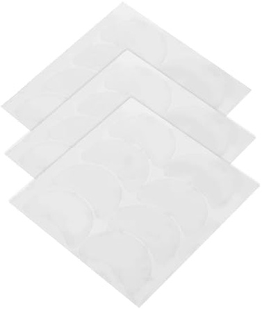 TOVINANNA 3 Blätter Saxophon Mundstückpolster Silikon Pads für Alto Tenor Saxophon Mundstück Bissgummi mit Mond Quadratform Flexibel Langlebig für Musiker Anfänger