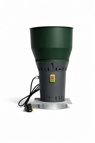 Electric Grain Mill Feed Crusher 1kW 220V Heavy Duty Grain Grinder for Corn, Wheat & Seeds, DIY & Farm Use, High Performance Milling Machine