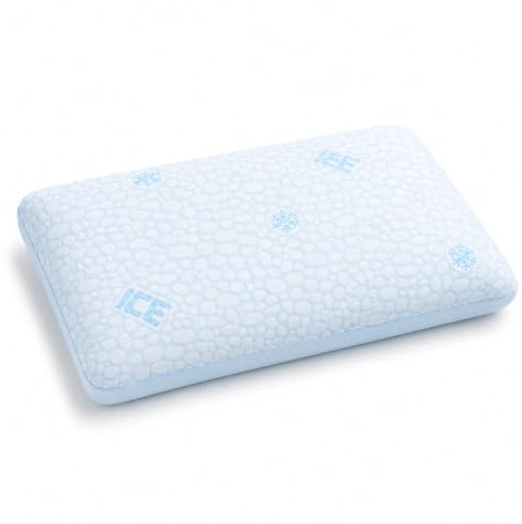 Wellness Pillow Milano Kühlende Kissenbezug für Bettkissen, Bezug mit lang anhaltender Cooling-Technologie, atmungsaktiv und waschbar, kühl auf der Haut, ideal für warme Nächte und empfindliche Haut