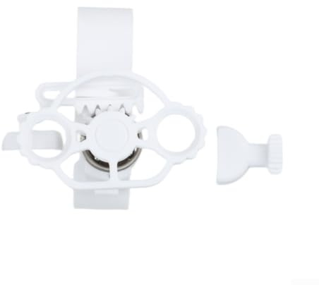 Kompaktes Rennrad für PS5 PC für Mini-Lenksteuerung für PLA-Material, lebendige Farben, Simulation, Gaming, 25,4 x 16,5 x 17,8 cm (Weiß)