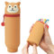 LIHIT LAB Kawaii Japanischer Shiba Hund Stand Up Federmäppchen für Schule, Büro, Uni, niedliches Schulbedarf, Tier-Stifthalter, Tasche, Halter für Teenager, Mädchen, Künstler, (A7712-2)