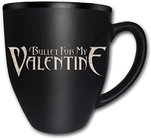 Bullet For My Valentine Band Logo Black Tea Coffee Boxed Gift Mug Official