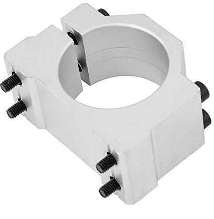 Motorhalterung, 52 / 65mm Aluminiumguss Spindel Motorhalterung für CNC Graviermaschine(65mm)