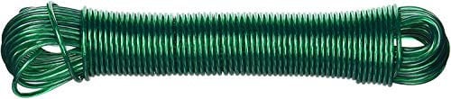 Ram® 25m Washing Line Rope Steel Core Laundry Clothes Lines Thick Strong Plastic PVC Cover Garden Outdoor 25 METRE
