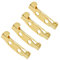 EXCEART 200pièces Épingles De Sécurité Attaches Broches Clasp pour Artisanat DIY Résistantes Et Pratiques