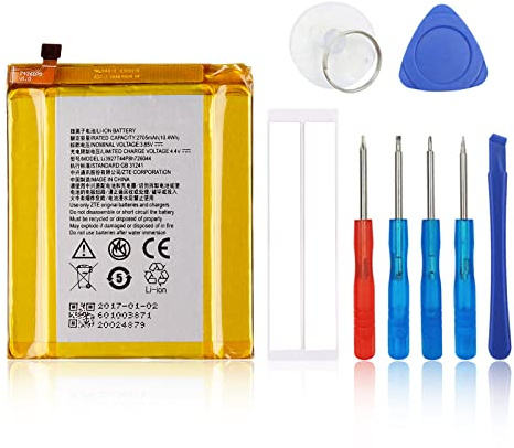 SwarKing Ersatz Akku Kompatibel mit ZTE Axon 7 Mini, 7 Mini Dual, B2017G Mobile Phone Smartphone Phone Li3927T44P8h726044 with Toolkit