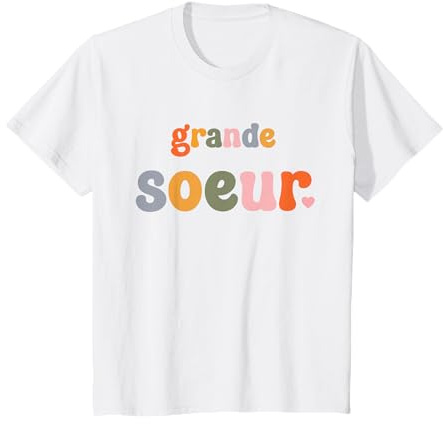 Enfant Future Grande Sœur 2026 T-Shirt
