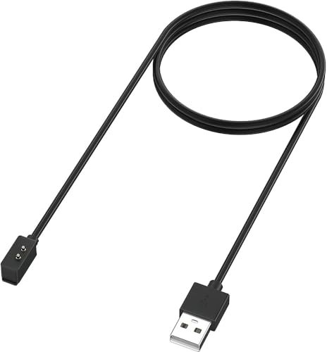 Cable de Carga 1M para Xiaomi Redmi Watch 2 Lite - Mi Band 7 Pro - Redmi Watch 3 - Poco Watch - Redmi Smart Band Pro - Redmi Watch 2, Negro