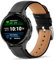 VELULYX Echtlederarmband kompatibel Garmin Venu 2S/Venu 3S/Vivomove 3S/Vivoactive 4S, 18mm Armband für Fossil Damen Gen 6/Gen 5E/4/3