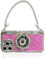 QoKcoahn Case Compatible with iPhone 12 Pro Max,Cute 3D Bling Vintage Camera Phone Case with Hand Strap Unique Cool Silicone TPU Case Shockproof Protective Case Women for iPhone 12 Pro Max Pink