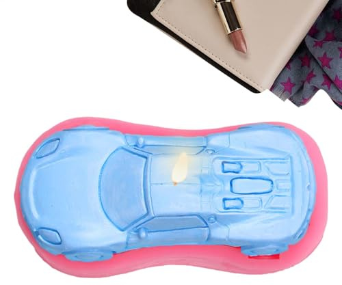 Auto Form Silikon, Silikonform Form Einer Auto Car, Auto Silikonformen, 3D Kerzenformen, Antihaft Silikon Backformen, Leicht Zu Lösende Gipsform Für Kuchen, Seife, Backen, Dessert, Gebäck