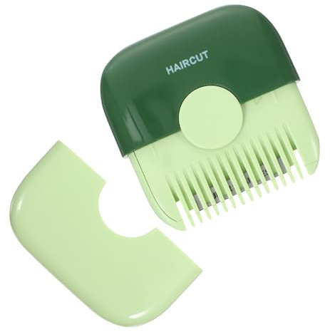 minkissy Tondeuse à Frange Peigne De Coupe Manuel Tondeuse à Cheveux Portable Pour Pointes Fourchues Outil De Coiffure Pour Maison