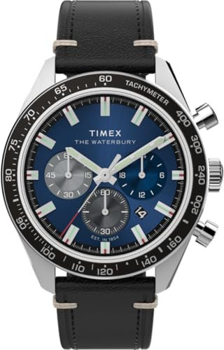 Timex Herren Chronograph Quarz Armbanduhr Waterbury Traditional