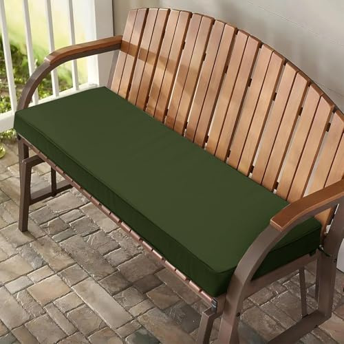WLXFF Bankauflage Outdoor Wetterfest, rutschfeste Bankkissen Sitzpolster Outdoor Bank, Sitzauflage Gartenbank Auflag, Sitzkissen Outdoor Wasserfest Sofakissen FüR Fensterbank Innen,No6,110X55X3CM