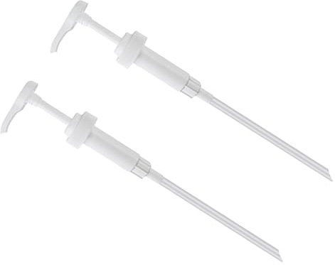 FOMIYES 2pièces Pompe Doseuse pour Bouteilles Distributeur De avec Tube Long pour Shampooing Et Autres Produits Accessoire Pratique pour Maison Voyages