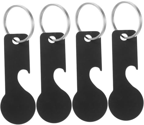 Uonlytech 4piezas Removedor De Carrito Colgante De Inoxidable Extractor Portátil Abridor De Botellas