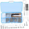 Eyeglasses Repair Kit, Sunglasses Repair Kit Includes Screws, Lens Cloth & Tweezers, Screwdriver & Nose Pads, Ideal for Home, Shop