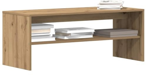 EMYRLXQW Entertainment Centers & TV Stands-TV Cabinet Artisan Oak 100x40x40cm Holzwerkstoff