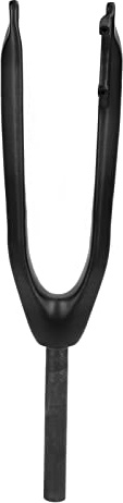 Rennrad Gabel Carbon Faser Starke Festigkeit Hohe Stabilität Mountainbike Starre Gabeln für Outdoor (3K Matt)