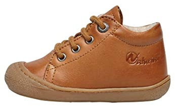 Naturino Cocoon-Lauflernschuhe aus Leder mit Wollfutter Hellbraun 22