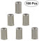 VORCOOL 100 Pieces Metal Bicycle Brake Gear Mounting Cable Wire Cord End Crimps Tips Ferrules (Silver)