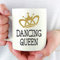 NA Customized Mug-Dancing Queen Mug ~ Fun Coffee Mug ~ Fun Saying ~ Coworker Gift ~ Birthday Gift White Elephant Gift Nona mema dad pop Mawmaw
