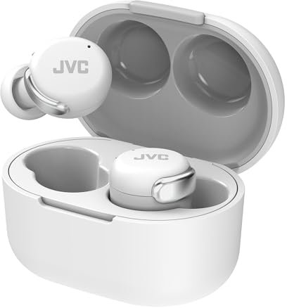 JVC HA-A30T-W - Compacte, stijlvolle True Wireless oordopjes met Noise Cancelling - Wit (HAA30TWU)