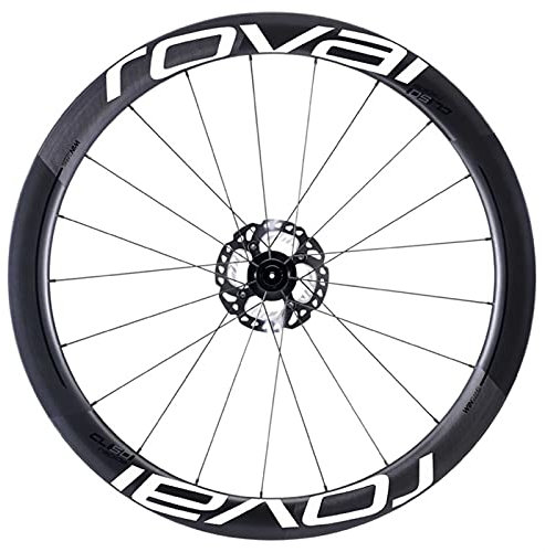 BUSEB Fahrrad-Rad-Aufkleber R-O-V-A-L CL50mm Bike-Räder Aufkleber Anzug für 50mm Rand Tiefenabziehbilder Fahrrad Radfahren Rad Rim Aufkleber für Zwei Radaufkleber (Color : C Brake Bright White)