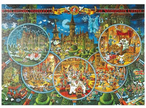 MyPuzzle Crime Scene - Michael Ryba - Cartoon Classics - Premium 1000 Teile Puzzle - MyPuzzle Sonderkollektion von Heye Puzzle