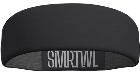 Smartwool Unisex Active Stretch Stirnband, atmungsaktives Merinowoll-Accessoire für Damen & Herren - Schwarz - Einheitsgröße